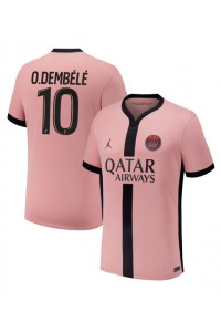 Fotbalové Dres Paris Saint-Germain Ousmane Dembele #10 Třetí Oblečení 2024-25 Krátký Rukáv